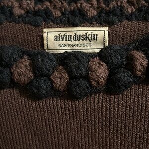 Vintage Alvin Duskin San Francisco top/skirt set size XS